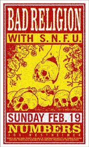 Bad Religion Houston 1995