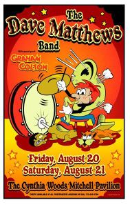 Dave Matthews Band Woodlands 2004