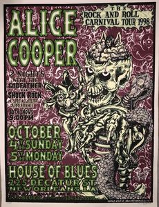 Alice Cooper New Orleans 1998