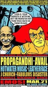 Propagandhi Austin 2001