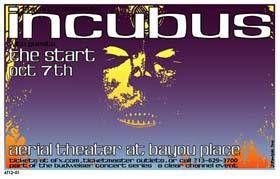 Incubus Houston 2001