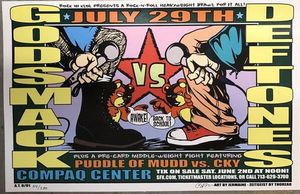 Godsmack vs. Deftones Houston 2001
