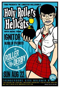 Lonestar Rollergirls Santa Barbara 2004