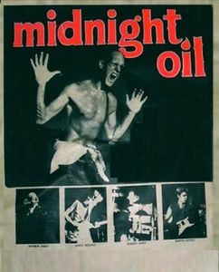 MIDNIGHT OIL  - Poster  ©1979