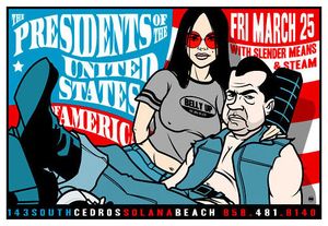 Presidents of the United States of America Solana Beach 2005