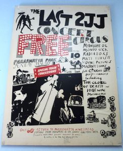 MIDNIGHT OIL - Parramatta Park, Sydney, NSW (Australia) Concert Poster - 18 Jan 1981
