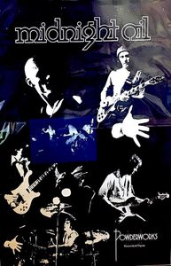 MIDNIGHT OIL - Poster ©1978