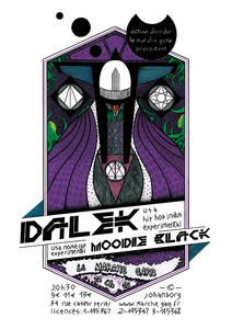 Dälek + Moodie Black - La Marché Gare - Lyon - 21/04/2015