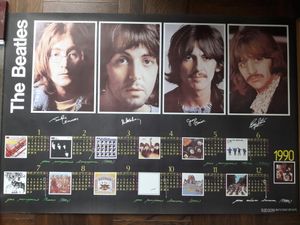 The Beatles - Calendar, 1990
