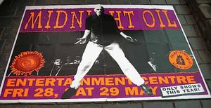 MIDNIGHT OIL - Entertainment Centre, Sydney, NSW (Australia) Concert Poster - May 1993