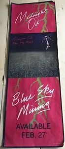 MIDNIGHT OIL - Blue Sky Mining Instore Promo Poster