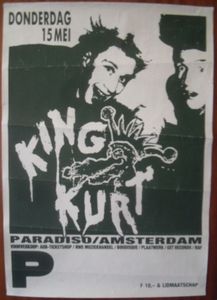 King Kurt - Paradiso, Amsterdam