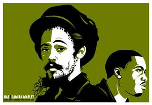 Nas and Damian Marley Aspen 2009