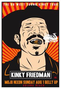 Kinky Friedman Solana Beach 2010