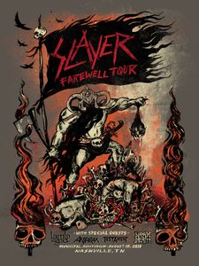 Slayer Nashville 2018