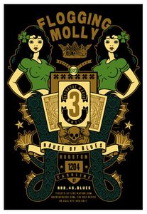 Flogging Molly Houston 2012
