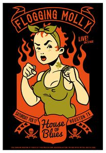 Flogging Molly Houston 2013