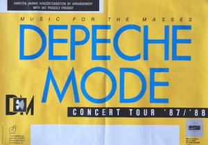 Depeche Mode Concert Tour  87 / 88