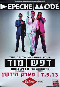 Depeche Mode - Delta Machine Tour - 07.05.2013 Tel Aviv