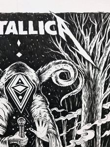 Metallica Barcelona 2019 (Original Inking)