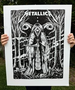 Metallica Barcelona 2019 (Original Inking)