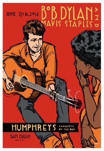 Bob Dylan / Mavis Staples San Diego 2016