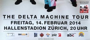 Depeche Mode - Delta Machine Tour - 14.02.2014 Zurich