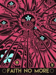 Faith No More - Berlin 2015 (Rainbow Foil Variant)