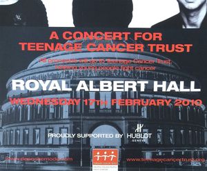 Depeche Mode - A Concert for Teenage Cancer Trust - London, Royal Albert Hall 2010