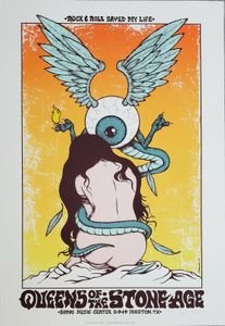 Queens of the Stone Age Houston 2014 (Artist Proof)