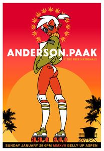 Anderson .Paak and the Free Nationals Aspen 2017
