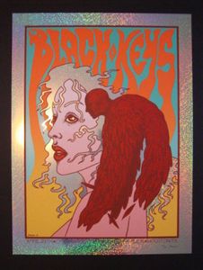 Black Keys Houston 2012 (Foil Variant)