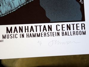 Band Of Horses New York 2012 (Artist Proof)
