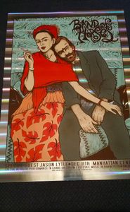 Band Of Horses New York 2012 (Holographic Laser Ray Foil Variant)