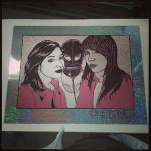 Deftones New York 2013 (Foil Variant)