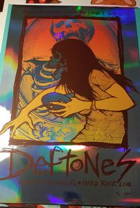 Deftones Orlando 2013 (Foil Variant)