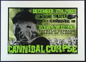 Cannibal Corpse Albuquerque 2002