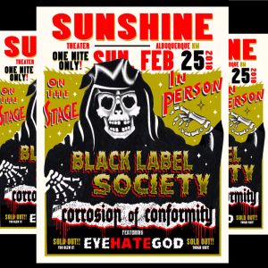 Black Label Society Albuquerque 2018