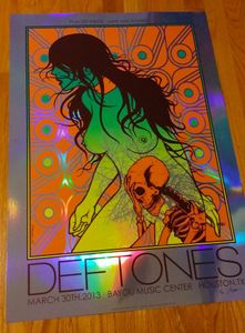 Deftones Houston 2013 (Foil Variant)