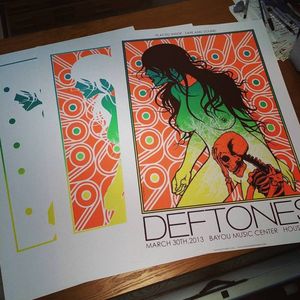 Deftones Houston 2013 (Progressive Proof Set)