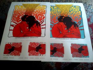 Queens of the Stone Age Indianapolis 2013 (Uncut Test Print)