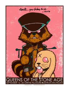 Queens of the Stone Age Detroit 2013 (Regular)