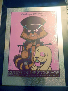 Queens of the Stone Age Detroit 2013 (Foil Variant)