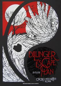 Dillinger Escape Plan Rome 2012
