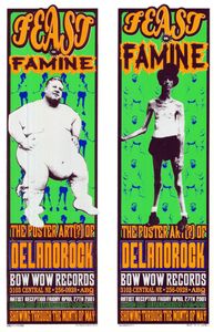 Feast or Famine: The Rock Poster Art of Delanorock Albuquerque 2001
