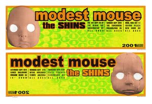 Modest Mouse US Tour 2001