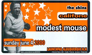 Modest Mouse Albuquerque 2000