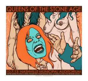 Queens Of The Stone Age Nashville 2013 (Regular)