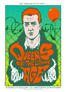 Queens Of The Stone Age Antwerp 2013 (Stars Variant)