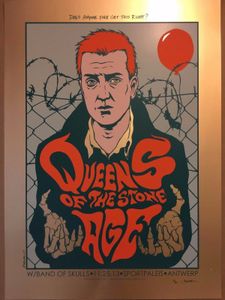 Queens Of The Stone Age Antwerp 2013 (Gold Regular Foil)